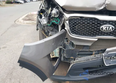 2017 Kia Sorento 2.4L Lx from USA, damaged, VIN 5XYPGDA35HG246798